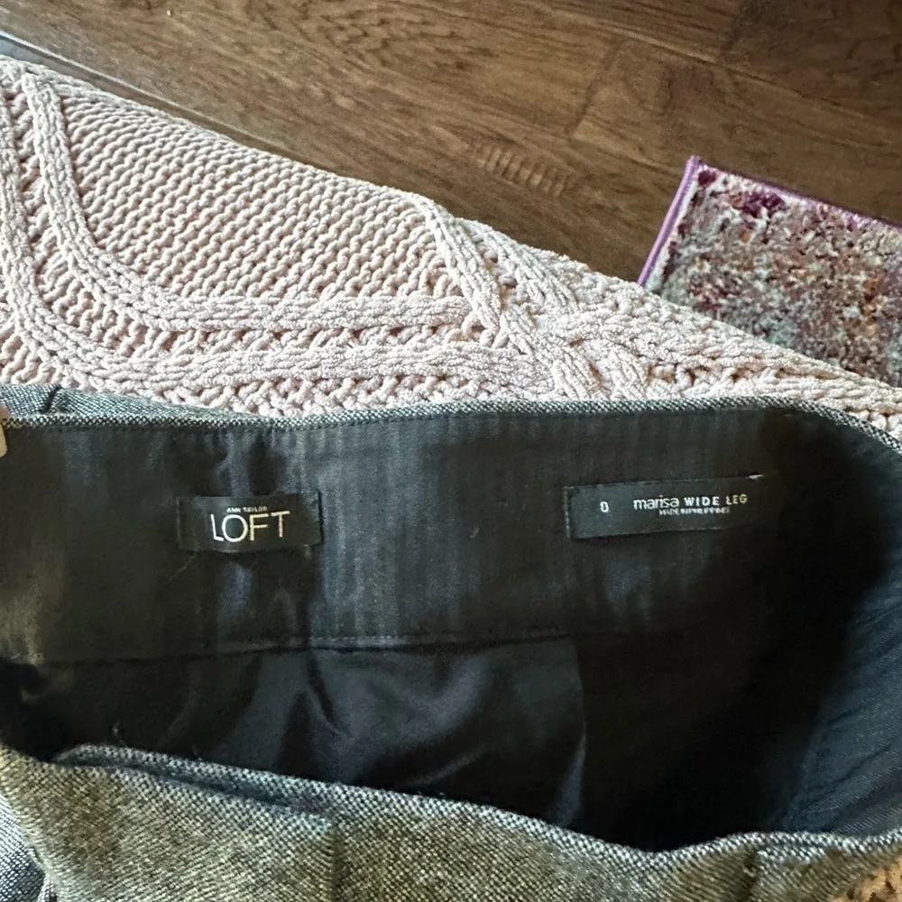 Loft Marisa Wide Leg Pants - Picture 4 of 9